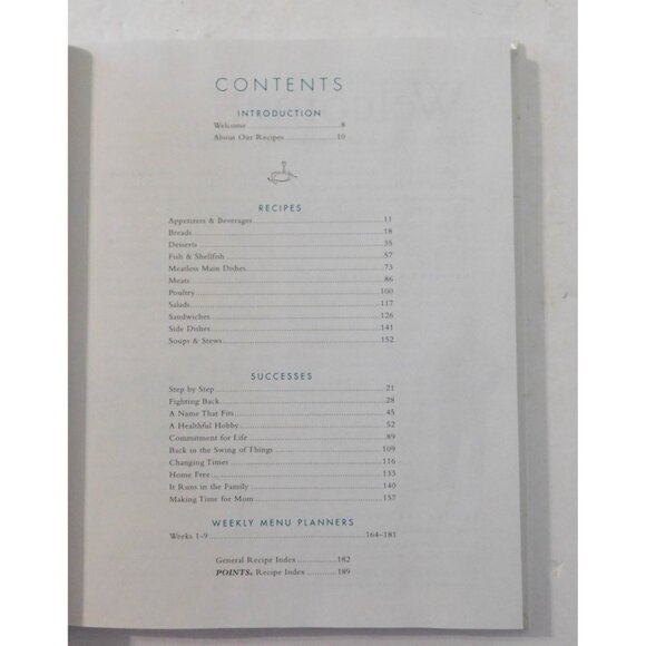 Weight Watchers Annual Recipes for Success 2003 Cookbook Hardcover - Picture 4 of 4